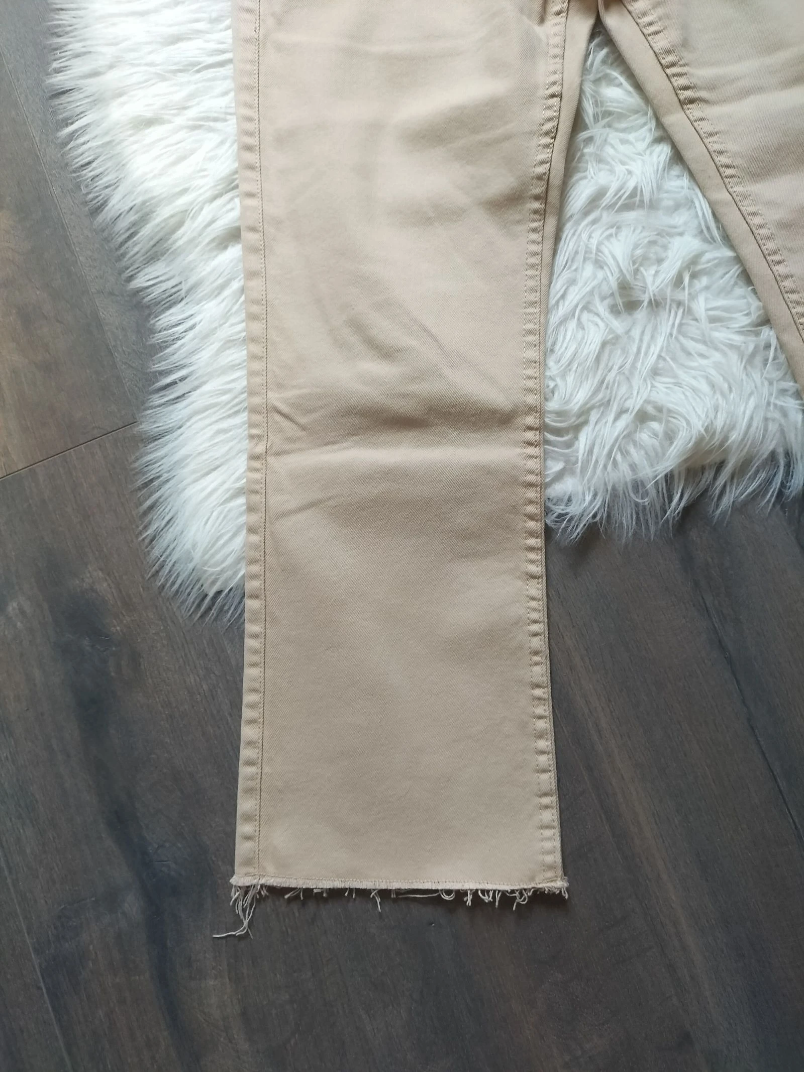 Pantalón jeans Promod beige talla 42 – photo 4